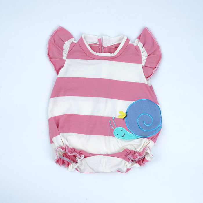 17''-20'' reborn baby doll pink striped 2-piece set