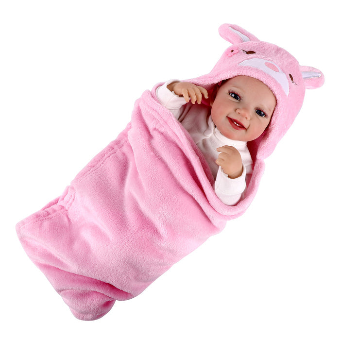 17"-22" Reborn Baby Washable Reusable Blanket