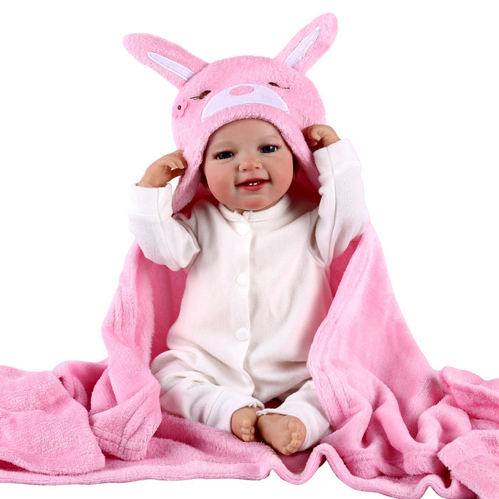 17"-22" Reborn Baby Washable Reusable Blanket