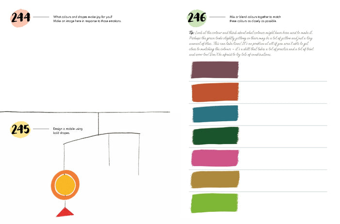365 Days Of Art In Color by Lorna Scobie