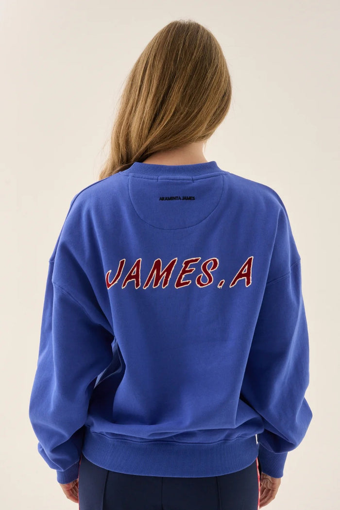 A James Cobalt Blue Sweatshirt
