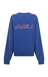 A James Cobalt Blue Sweatshirt