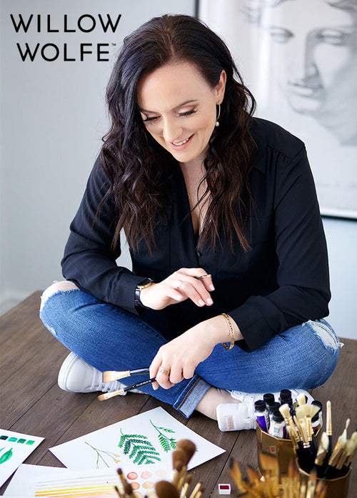 A Watercolor Exploration: The Wonderful World of Mushrooms with Willow Wolfe!