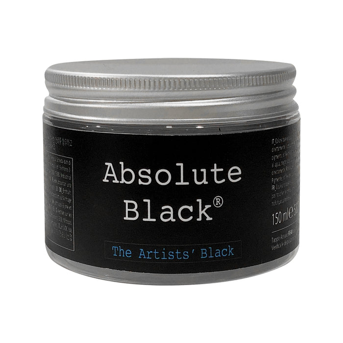 Absolute Black Mineral Paint 150ml Jar