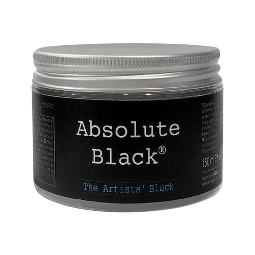 Absolute Black Mineral Paint 150ml Jar
