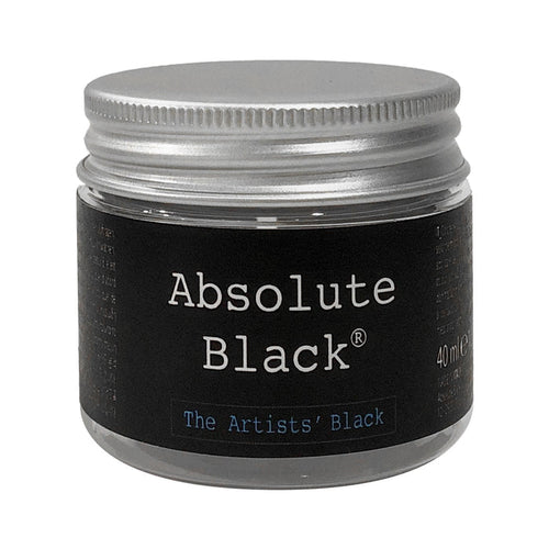 Absolute Black Mineral Paint 40ml Jar