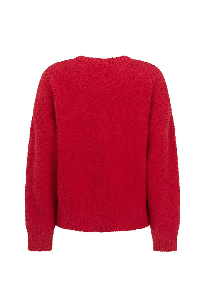 Aimes Shell Deep Coral Cardigan