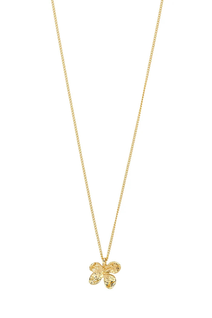 Ajani Gold Flower Necklace