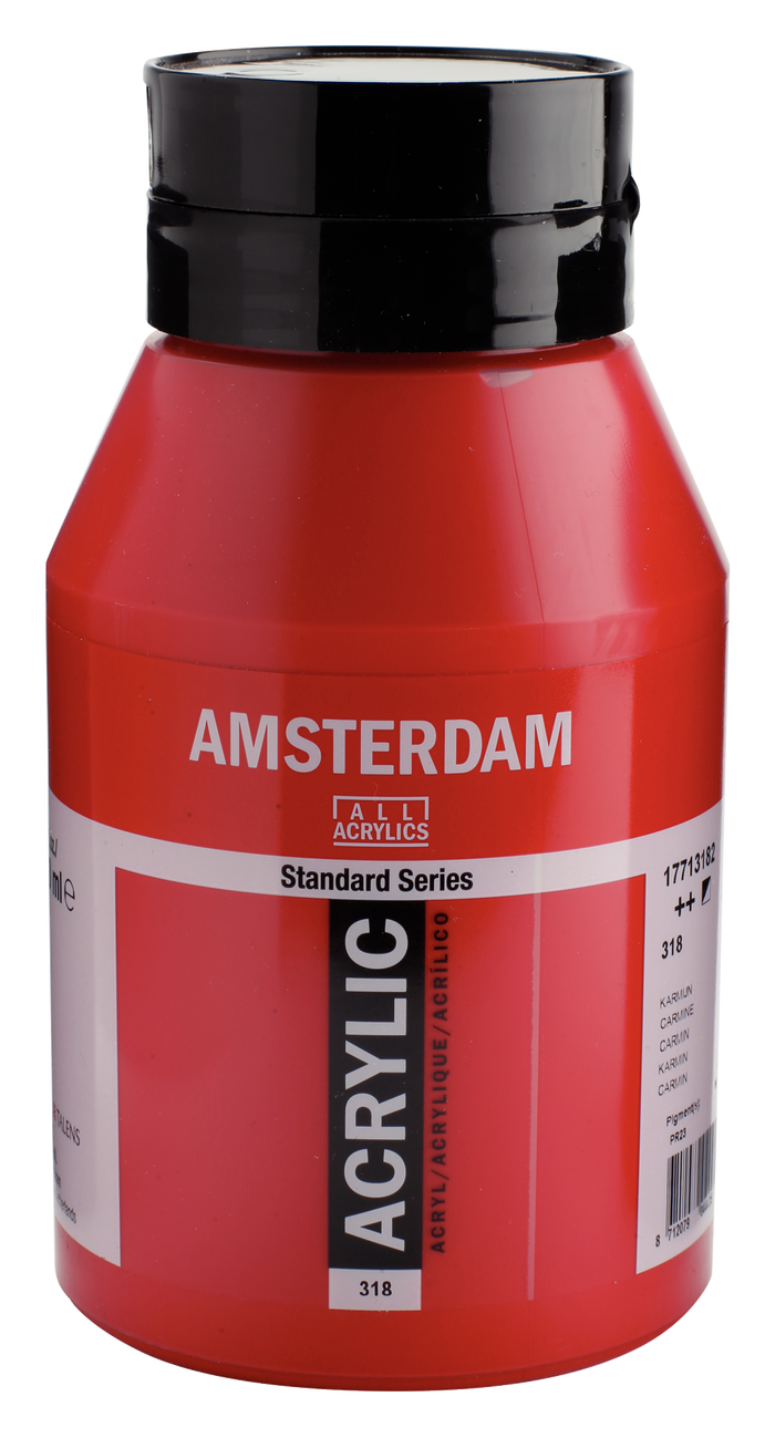 Amsterdam Acrylic Carmine (Special Order) Size 1L