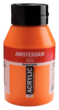 Amsterdam Acrylic Paint (Special Order) Azo Orange 1L