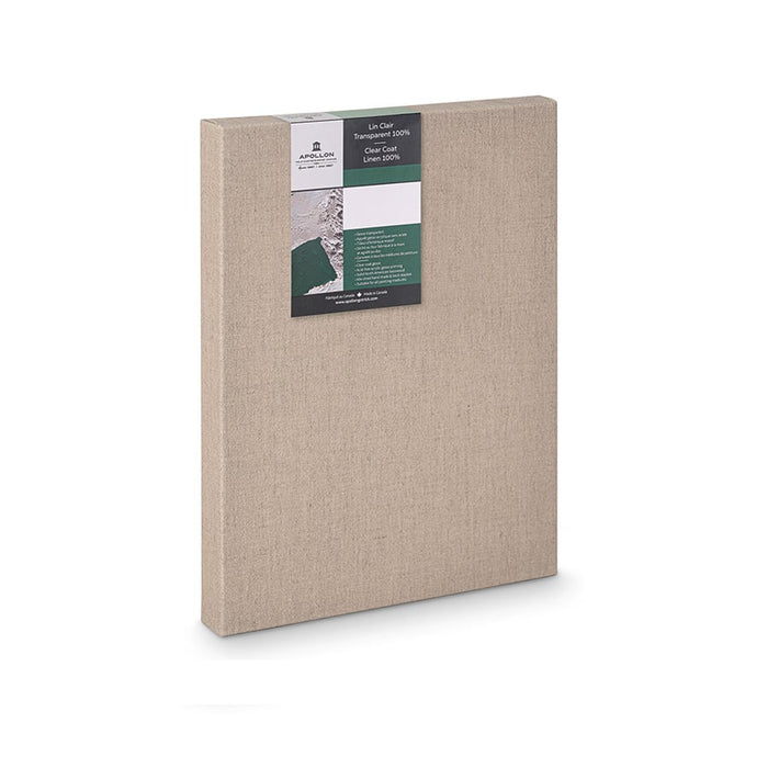 Apollon Gotrick Stretched Clear Primed Linen Canvas - Deep (8"x8")
