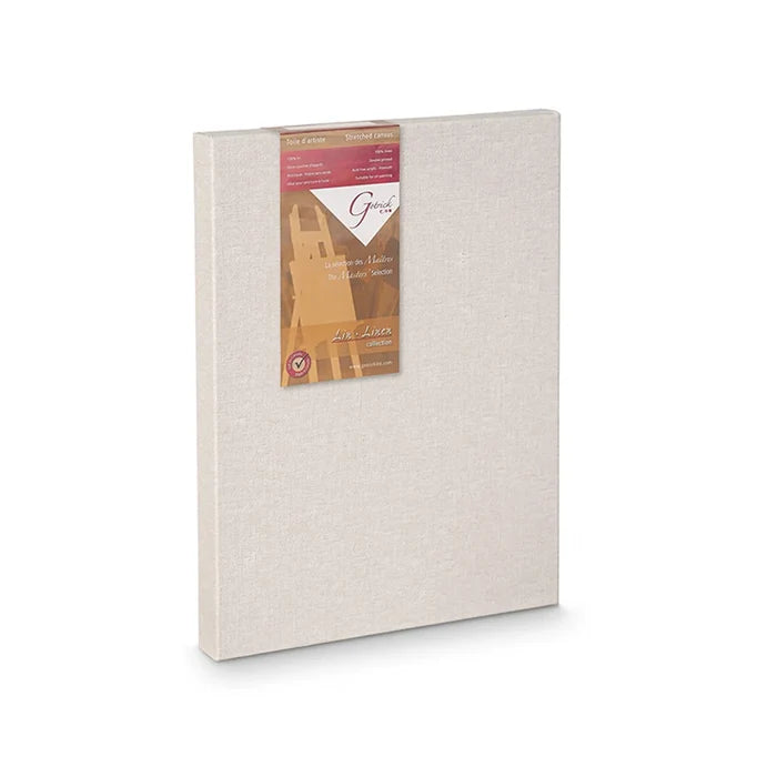 Apollon Gotrick Stretched White Primed Linen Canvas - Deep