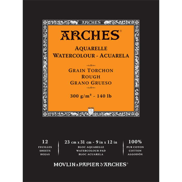 ARCHES Watercolour Pads - 9" x 12"