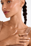 Arin Gold Heart Signate Ring