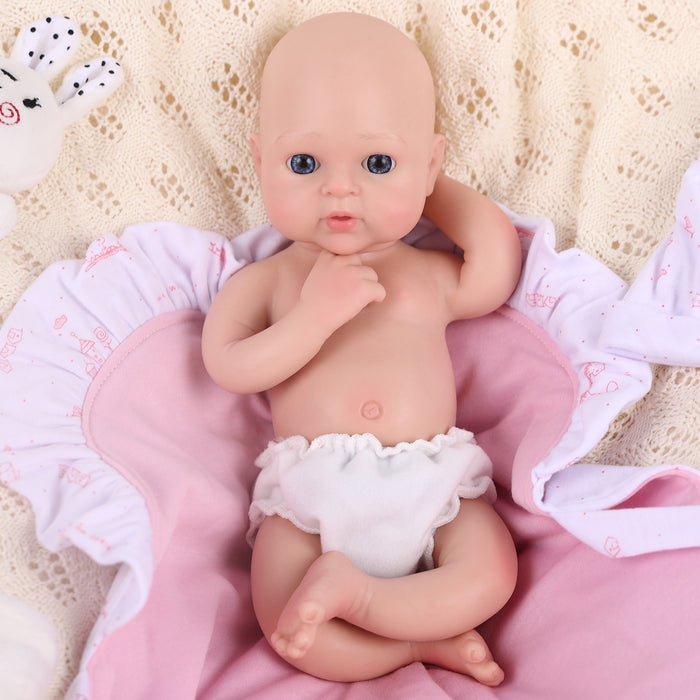 Babeside 12" Full Silicone Reborn Baby Girl Abby