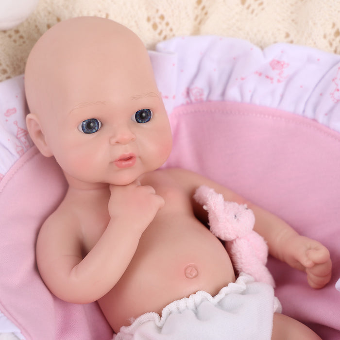 Babeside 12" Full Silicone Reborn Baby Girl Abby