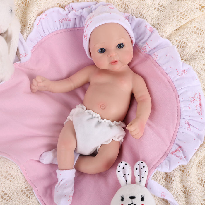Babeside 12" Full Silicone Reborn Baby Girl Abby