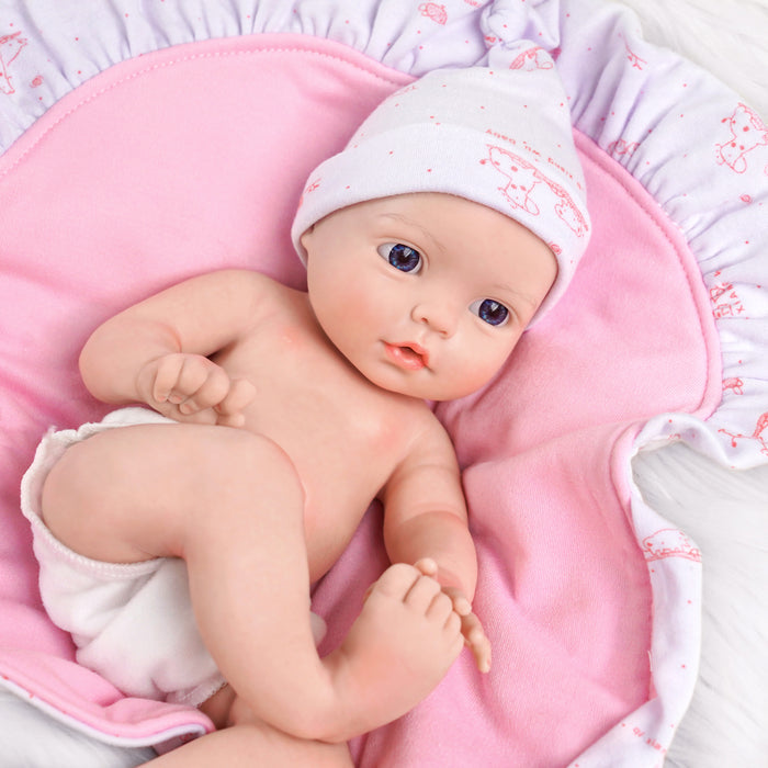 Babeside 12" Full Silicone Reborn Baby Girl Terry