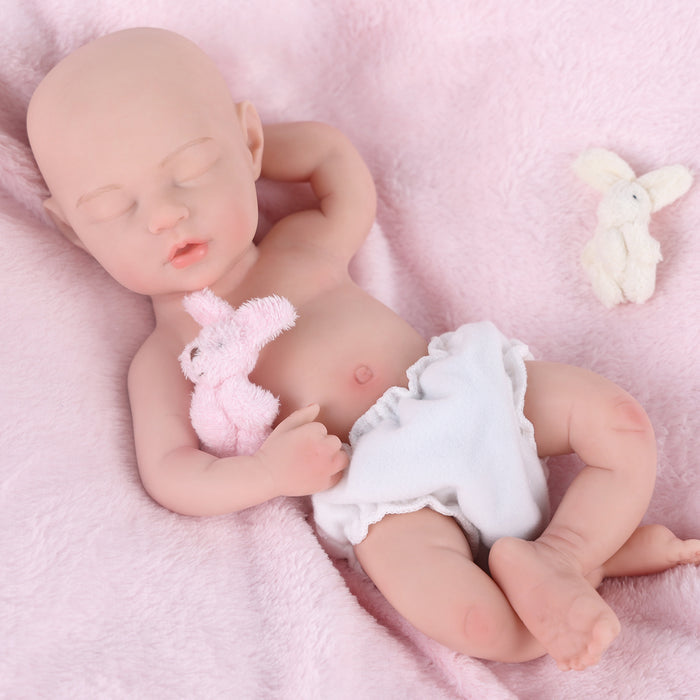Babeside 12"/16" Full Silicone Sleeping Reborn Baby Boy or Girl Kay