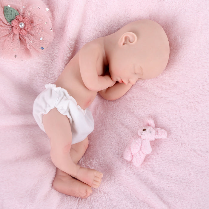Babeside 12"/16" Full Silicone Sleeping Reborn Baby Boy or Girl Kay