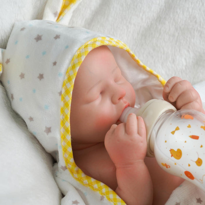 Babeside 12"/16" Full Silicone Sleeping Reborn Baby Boy or Girl Twinnie
