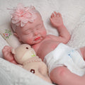Babeside 12"/16"/18" Full Liquid Silicone Newborn Baby Doll Girl Leo