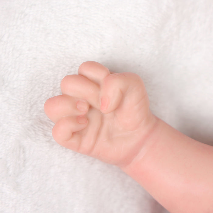 Babeside 16'' Christmas Full Silicone Reborn Baby Doll Sleeping Girl Aurora