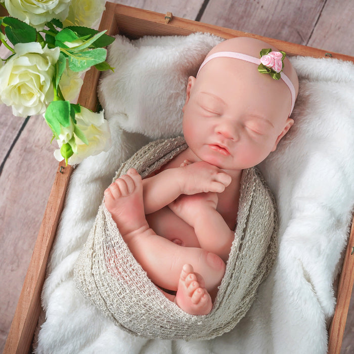 Babeside 16" Full Silicone Baby Girl Annie
