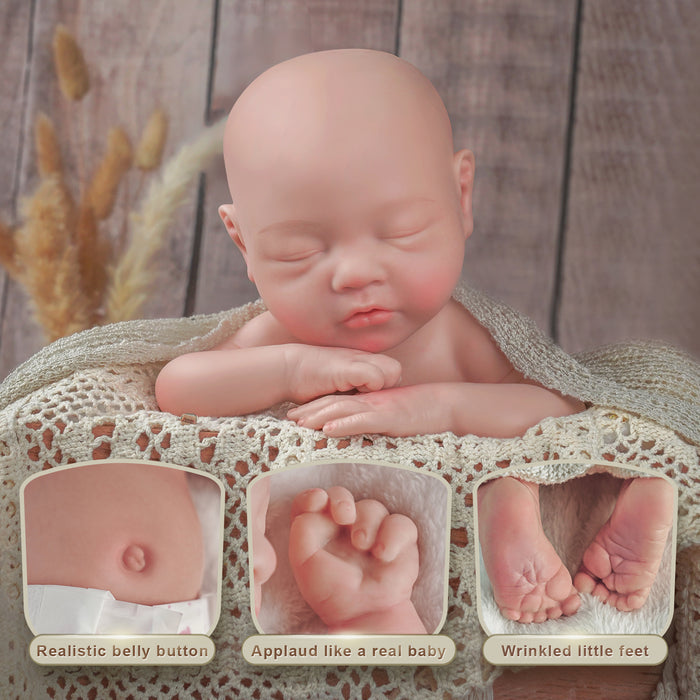 Babeside 16" Full Silicone Baby Girl Annie