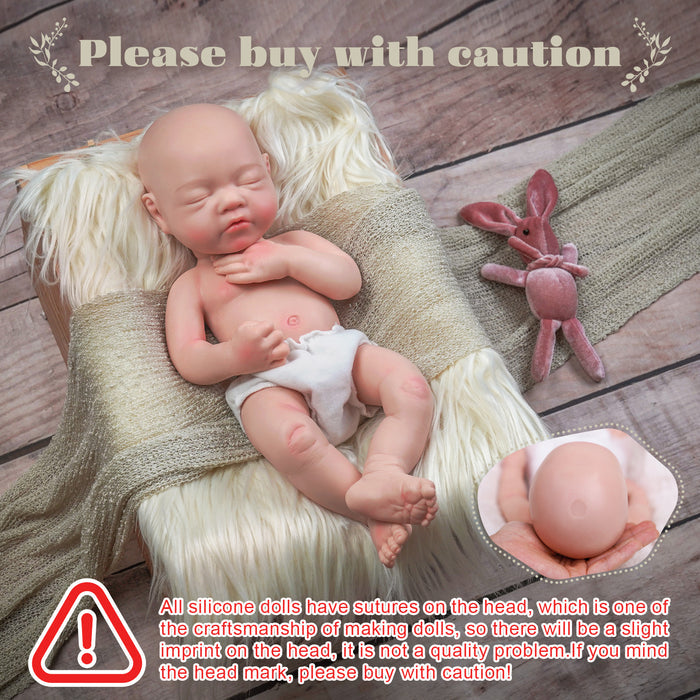 Babeside 16" Full Silicone Baby Girl Annie