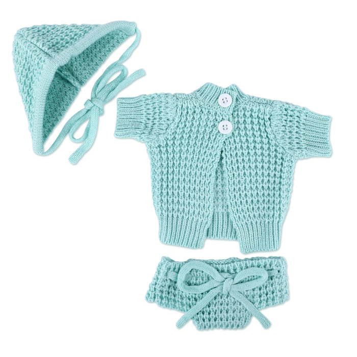 Babeside 16'' Full Silicone Reborn Baby Dolls 3-Pcs Clothing Set