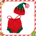 Babeside 16" Full Silicone Reborn Baby Dolls Christmas 2-Pcs Clothing Set - Pant & Hat