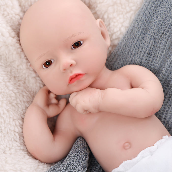 Babeside 16" Full Silicone Reborn Baby Girl or Boy Lyla