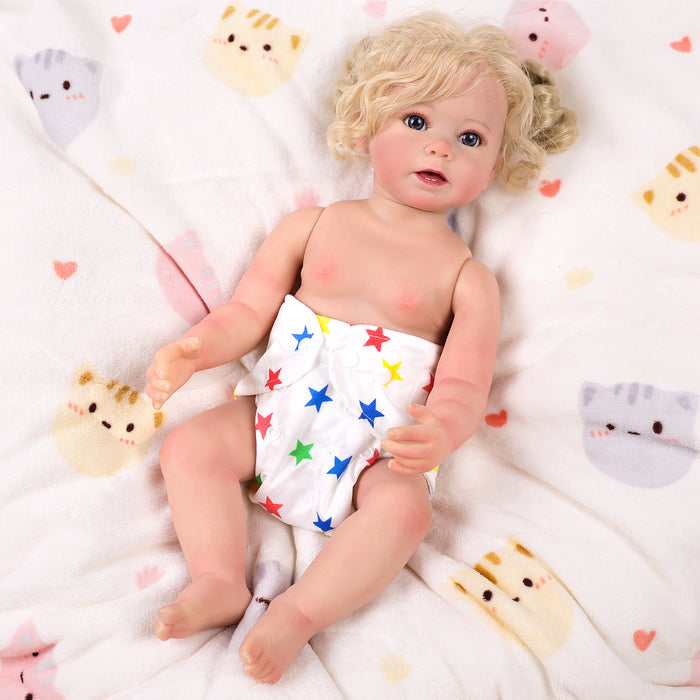 Babeside 17" - 20" Reborn Baby Dolls 4pcs Baby Doll Diaper Lovely Animals