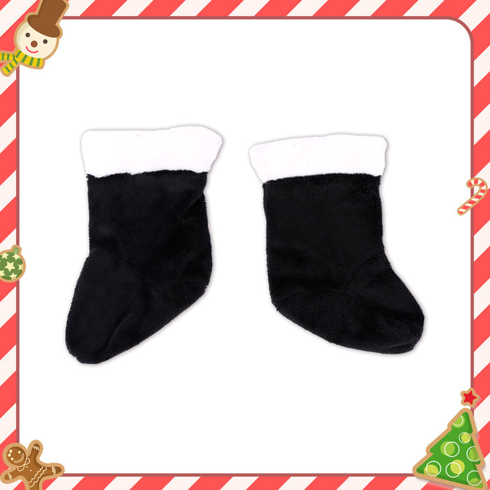 Babeside 17" - 20" Reborn Baby Dolls  Christmas 3-Pcs Clothing Set - Jumpsuit & Hat & Socks