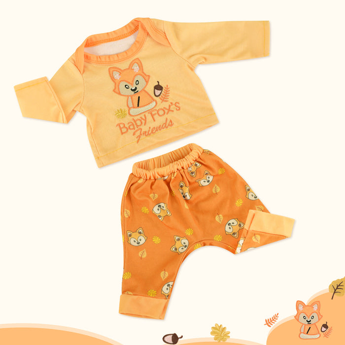 Babeside 17" - 20" Reborn Baby Dolls Cute Fox Orange Set