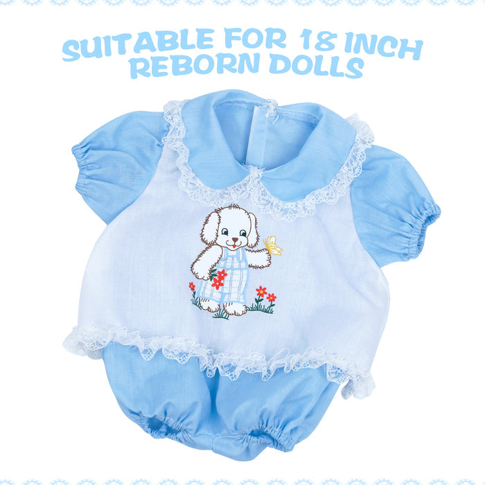 Babeside 17" - 20" Reborn Baby Dolls Girl Cute Puppy
