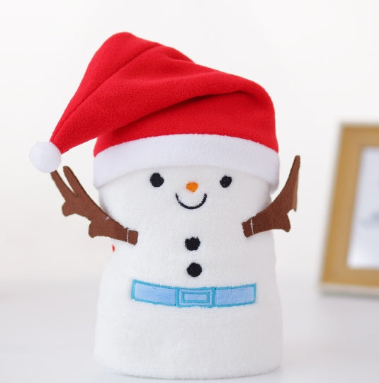 Babeside 17" - 22" Chrismas Reborn Baby Dolls Snowman Santa Wrap Towel
