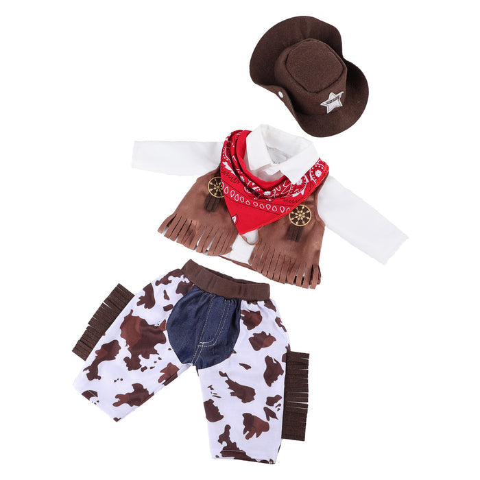 Babeside 17" - 22" Reborn Baby Doll Boy Girl Western Cowboy Suit