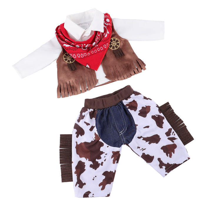 Babeside 17" - 22" Reborn Baby Doll Boy Girl Western Cowboy Suit