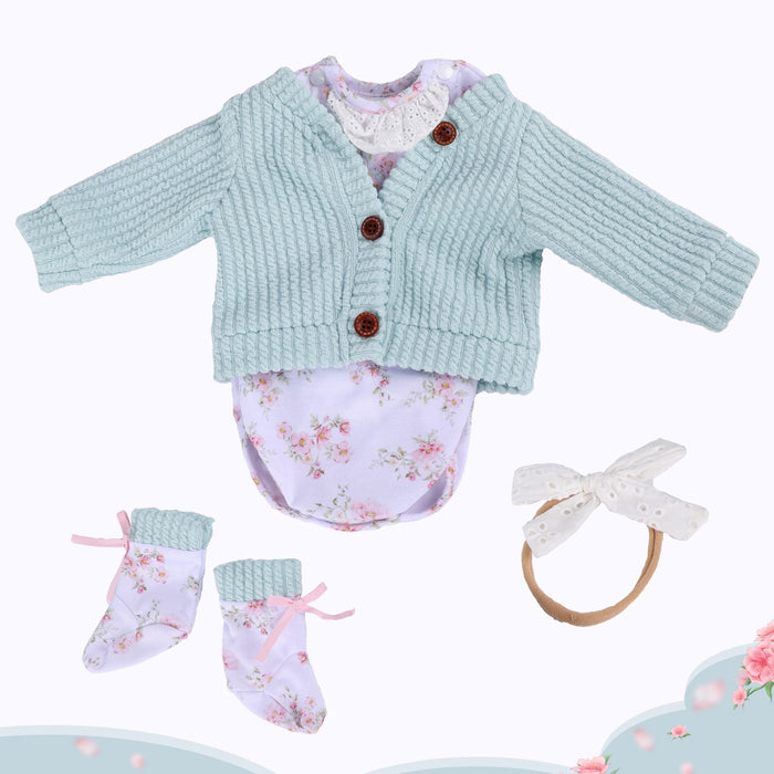 Babeside 17" - 22" Reborn Baby Dolls Beautiful Flowers Set