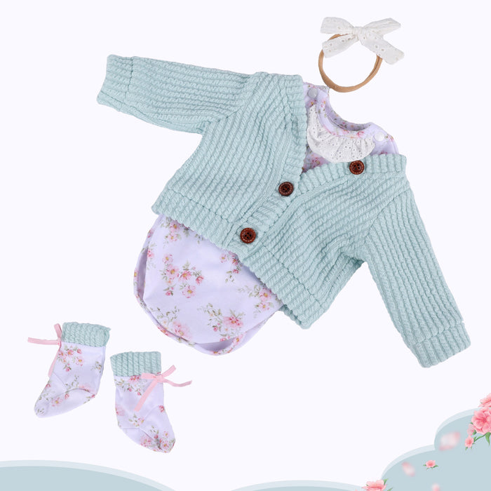 Babeside 17" - 22" Reborn Baby Dolls Beautiful Flowers Set