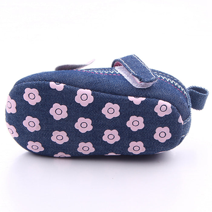 Babeside 17" - 22" Reborn Baby Dolls Butterfly Denim Shoes