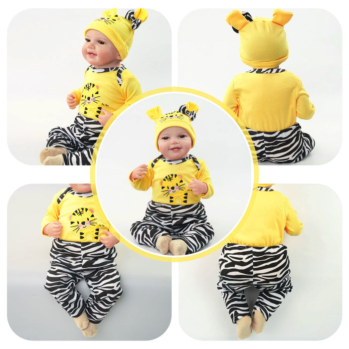 Babeside 17" -22" Reborn Baby Doll Clothing Set
