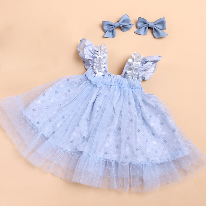Babeside 17"-22" Baby Dolls Lovely Blue Dress
