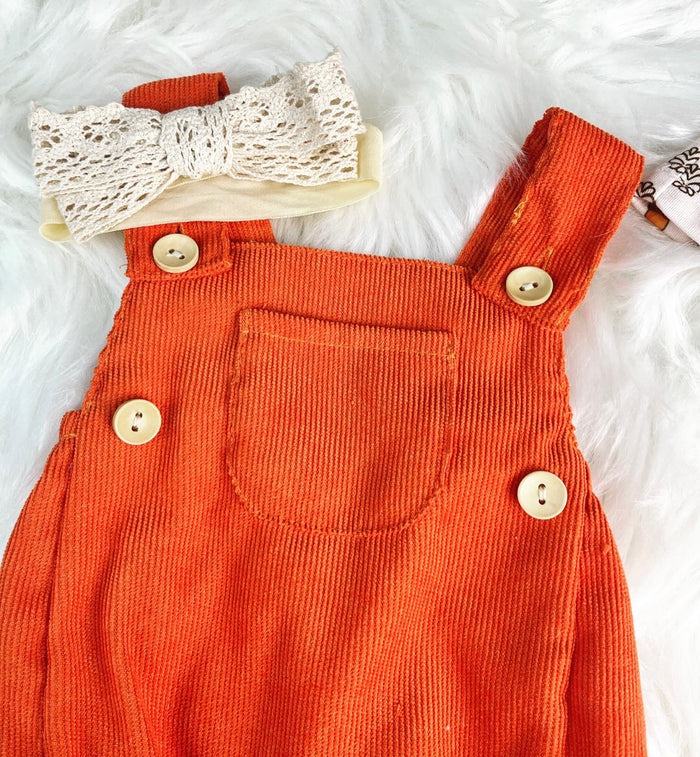 Babeside 17"-22" Reborn Baby Dolls 4-Pcs Orange&White Set