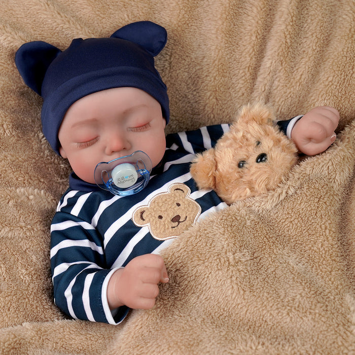 Babeside 17'' Cutest Realistic Reborn Baby Doll Boy Karen that Look Real