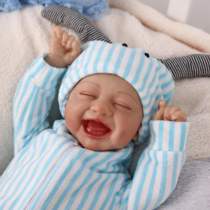 Babeside 17'' Cutest Realistic Reborn Baby Doll Boy Sami