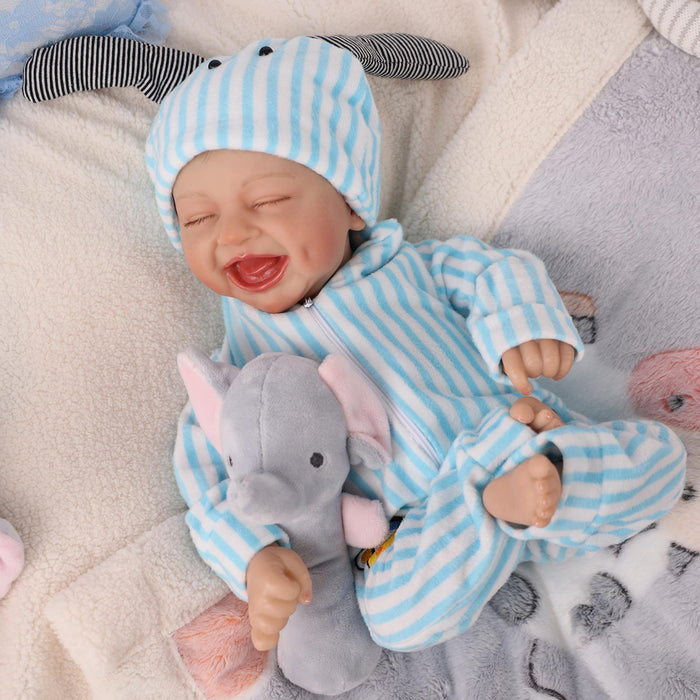 Babeside 17'' Cutest Realistic Reborn Baby Doll Boy Sami