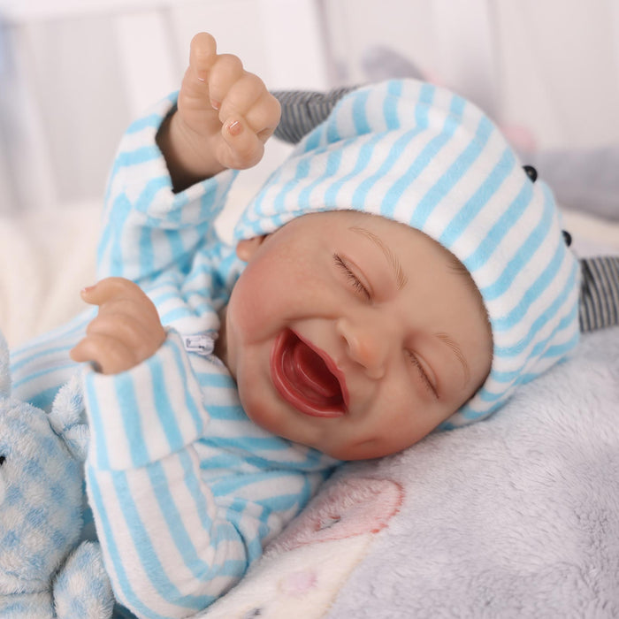 Babeside 17'' Cutest Realistic Reborn Baby Doll Boy Sami